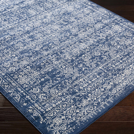 Michie Dark Blue Area Rug - Clearance Rugs TriadCommerceInc