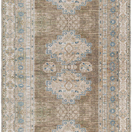 Baltinglass Flat Pile Washable Rug Rugs TriadCommerceInc 2'7" x 7'3" Runner