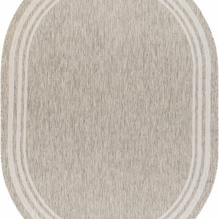 Burradoo Bordered Beige Rug Rugs TriadCommerceInc