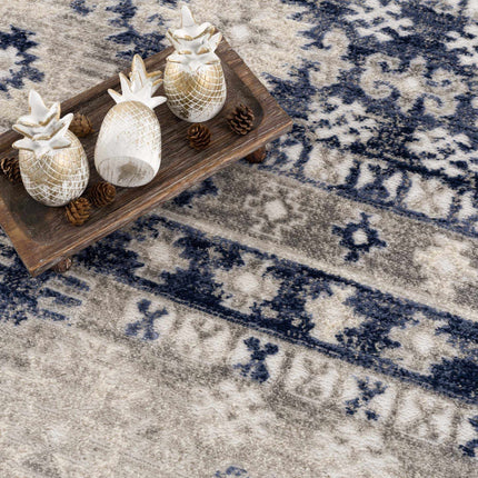 Bindi Navy Area Rug - Clearance Rugs TriadCommerceInc