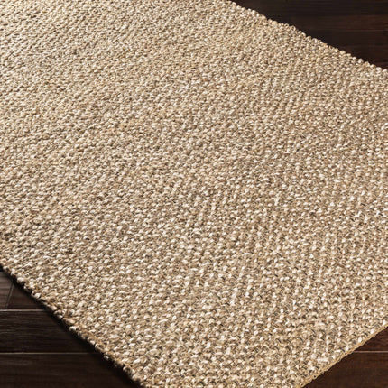 Caspar Hand Woven Natural Jute Rug Rugs TriadCommerceInc