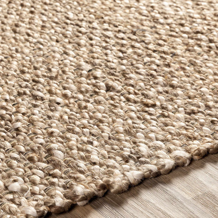 Caspar Hand Woven Natural Jute Rug Rugs TriadCommerceInc