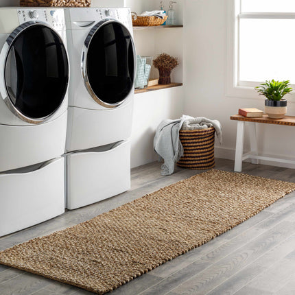 Caspar Hand Woven Natural Jute Rug Rugs TriadCommerceInc
