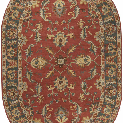 Charlottesville Tufted Wool Rug Rugs TriadCommerceInc 6' x 9' Oval