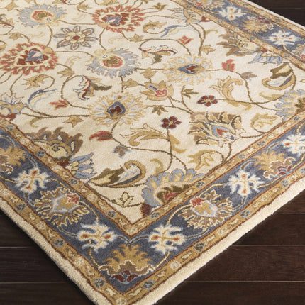 Cherryfield 1125 Yellow&Sage Wool Rug Rugs TriadCommerceInc