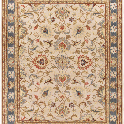 Cherryfield 1125 Yellow&Sage Wool Rug Rugs TriadCommerceInc 7'6" x 9'6" Rectangle