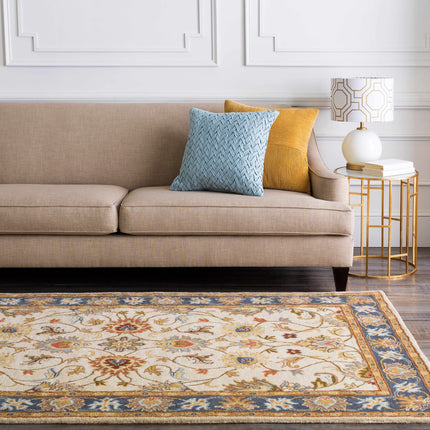 Cherryfield 1125 Yellow&Sage Wool Rug Rugs TriadCommerceInc