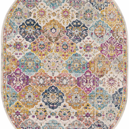 Custar Colorful Area Rug Rugs TriadCommerceInc