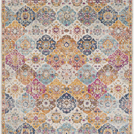 Custar Colorful Area Rug Rugs TriadCommerceInc 7'10" x 10'2" Rectangle