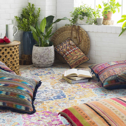 Custar Colorful Area Rug Rugs TriadCommerceInc