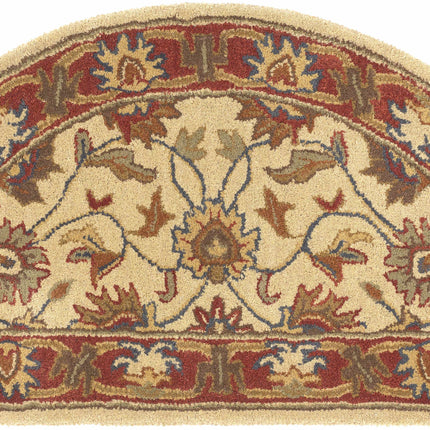 Cherryfield Hand Tufted Brown & Rust 1001 Wool Rug Rugs TriadCommerceInc 2' x 4' Hearth
