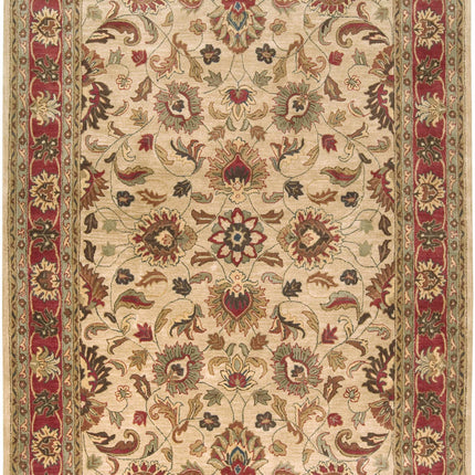 Cherryfield Hand Tufted Brown & Rust 1001 Wool Rug Rugs TriadCommerceInc 8' x 11' Rectangle