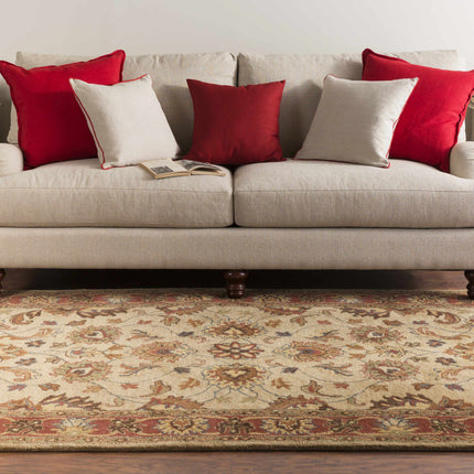 Cherryfield Hand Tufted Brown & Rust 1001 Wool Rug Rugs TriadCommerceInc