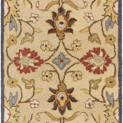 Caesar 1116 Hand Tufted Beige & Rust Wool Rug Rugs TriadCommerceInc 2' x 3' Rectangle