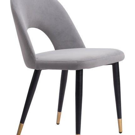 Menlo Dining Chair (Set of 2) Gray Chairs TriadCommerceInc