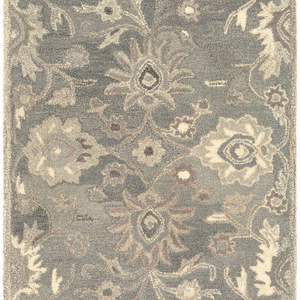 Conesus 1195 Hand Tufted Ivory & Taupe Wool Rug Rugs TriadCommerceInc 3' x 12' Runner