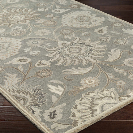 Conesus 1195 Hand Tufted Ivory & Taupe Wool Rug Rugs TriadCommerceInc