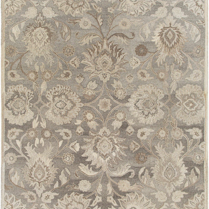 Conesus 1195 Hand Tufted Ivory & Taupe Wool Rug Rugs TriadCommerceInc 7'6" x 9'6" Rectangle