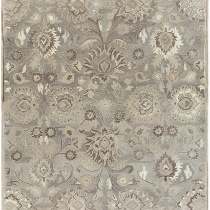Conesus 1195 Hand Tufted Ivory & Taupe Wool Rug Rugs TriadCommerceInc 8' x 11' Rectangle