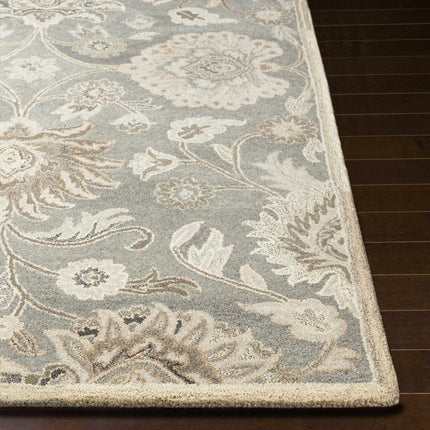 Conesus 1195 Hand Tufted Ivory & Taupe Wool Rug Rugs TriadCommerceInc