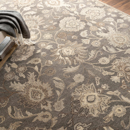 Conesus 1195 Hand Tufted Ivory & Taupe Wool Rug Rugs TriadCommerceInc