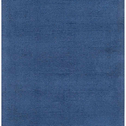 Brockton Solid Wool Blue Area Rug Rugs TriadCommerceInc 2'6" x 8' Runner