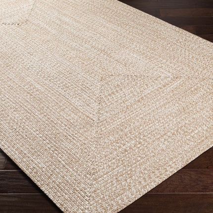 Cream Braided Faux Jute Rug Rugs TriadCommerceInc