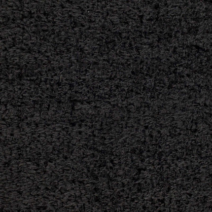 Siari Solid Black Shag Rug Rugs TriadCommerceInc