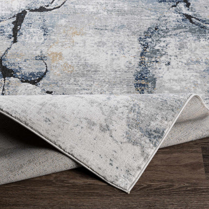 Fremantle Gray Marble Rug Rugs TriadCommerceInc