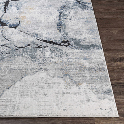 Fremantle Gray Marble Rug Rugs TriadCommerceInc