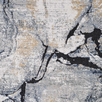 Fremantle Gray Marble Rug Rugs TriadCommerceInc