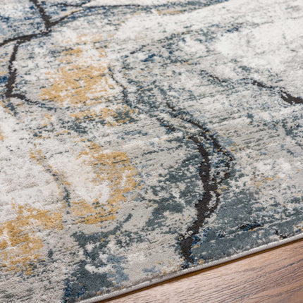 Fremantle Gray Marble Rug Rugs TriadCommerceInc 2' x 3' Rectangle