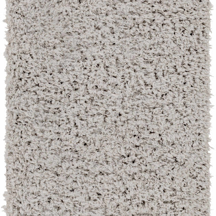 Siari Solid Medium Gray Shag Rug Rugs TriadCommerceInc 2'7" x 7'3" Runner