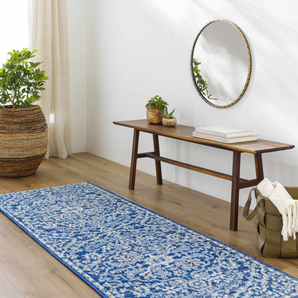 Blue Bodrum Area Rug Rugs TriadCommerceInc 2'7" x 7'3" Runner