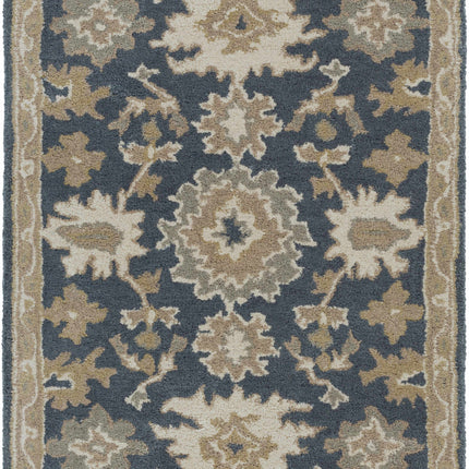Caesar 1154 Navy Wool Rug Rugs TriadCommerceInc 2' x 3' Rectangle