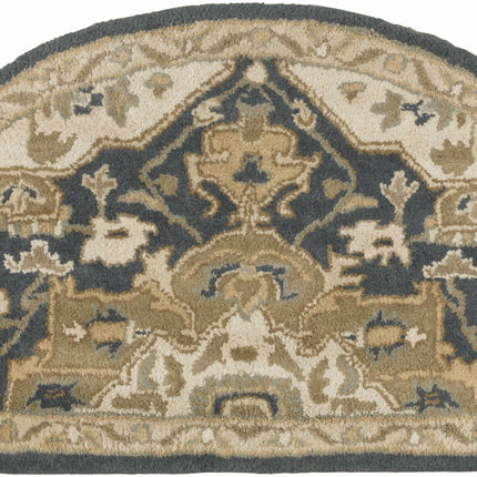 Caesar 1154 Navy Wool Rug Rugs TriadCommerceInc 2' x 4' Hearth