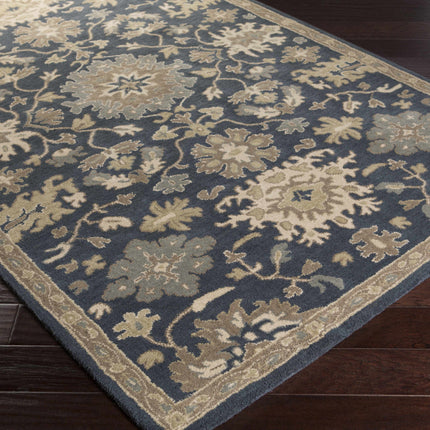 Caesar 1154 Navy Wool Rug Rugs TriadCommerceInc