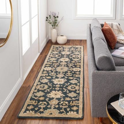Caesar 1154 Navy Wool Rug Rugs TriadCommerceInc