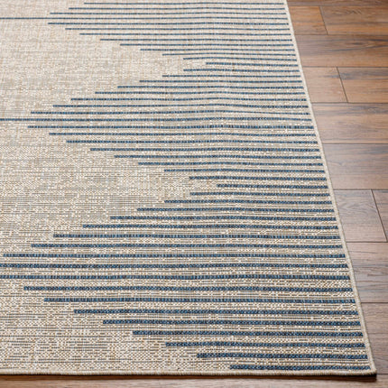 Stephan Blue & Gray Outdoor Rug Rugs TriadCommerceInc