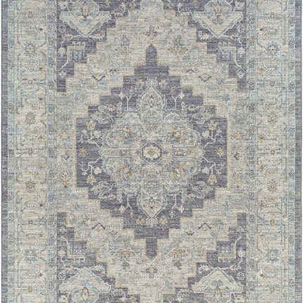 Sema Blue Medallion Rug - Clearance Rugs TriadCommerceInc