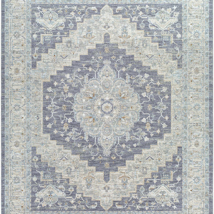 Sema Blue Medallion Rug - Clearance Rugs TriadCommerceInc 2' x 3' Rectangle