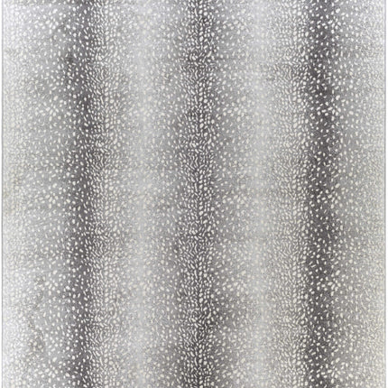 Pointblank Black&Gray Antelope Print Rug Rugs TriadCommerceInc 7'10" x 10' Rectangle