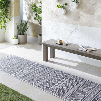 Imboden Black&White Outdoor Rug Rugs TriadCommerceInc