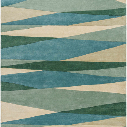 Jarratt Modern Wool Rug Rugs TriadCommerceInc 7'6" x 9'6" Rectangle