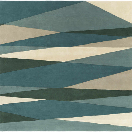Jarratt Modern Wool Rug Rugs TriadCommerceInc 8' Square