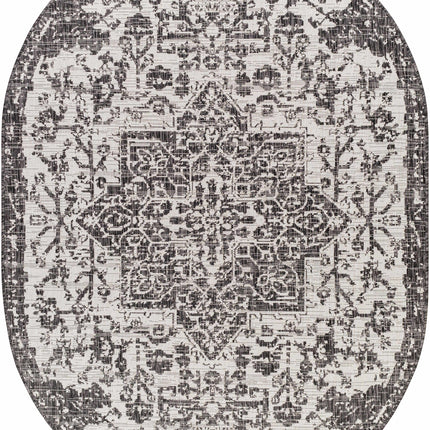Charcoal Kilmacolm Indoor & Outdoor Rug - Clearance Rugs TriadCommerceInc