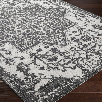 Charcoal Kilmacolm Indoor & Outdoor Rug - Clearance Rugs TriadCommerceInc