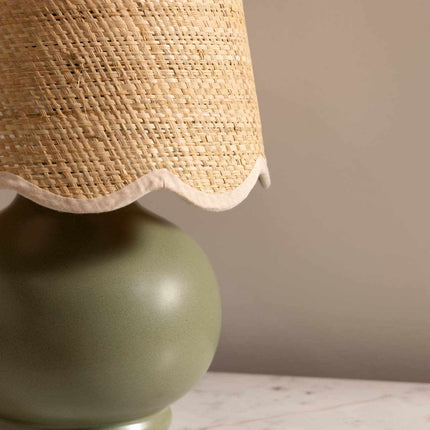 Theisseil Green Table Lamp Home Decor > Lighting > Lamp > Table Lamps TriadCommerceInc
