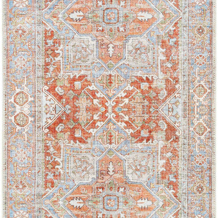Rust Maayon Washable Rug Rugs TriadCommerceInc 2'7'' x 7'3'' Runner