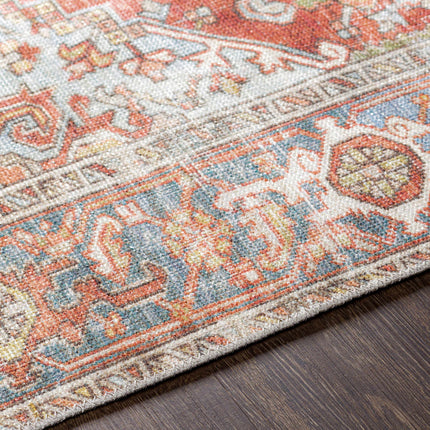 Rust Maayon Washable Rug Rugs TriadCommerceInc